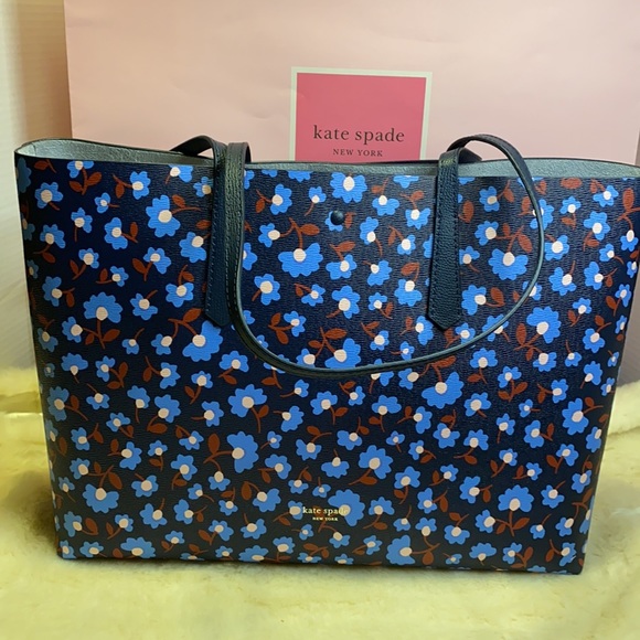 Kate Spade party floral tote - Picture 3 of 8